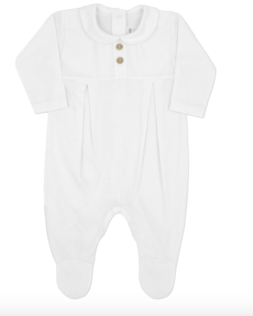 baby grow blanco