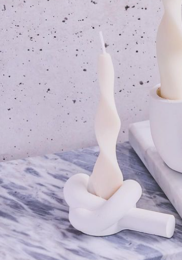 KNOT CANDLE HOLDER