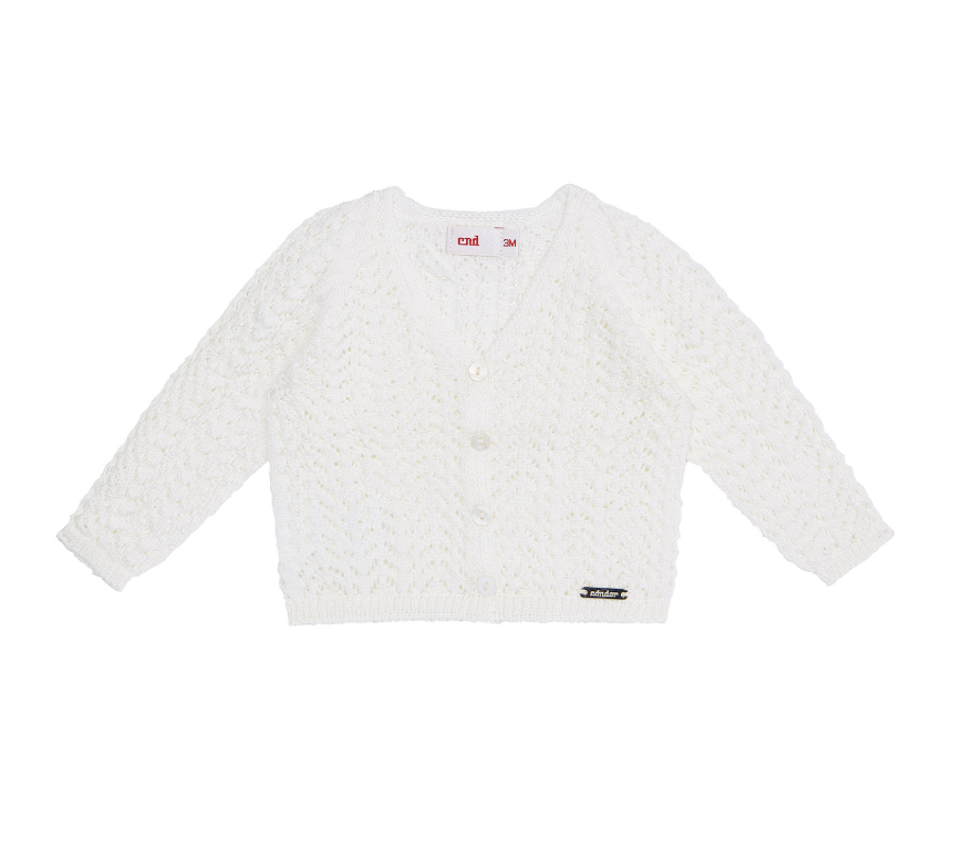 CARDIGAN TRAFORATO