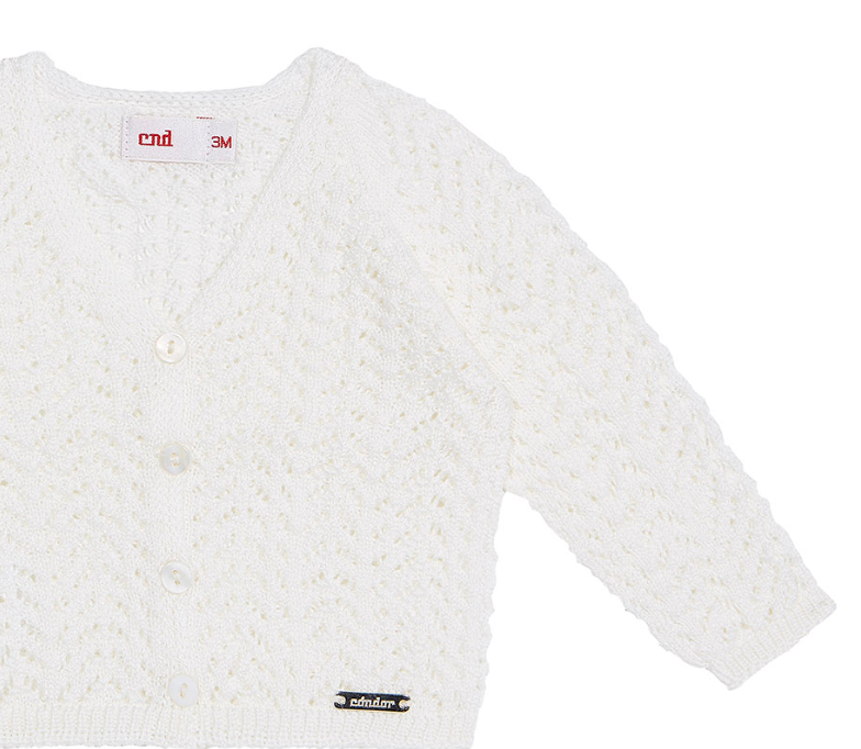 CARDIGAN TRAFORATO