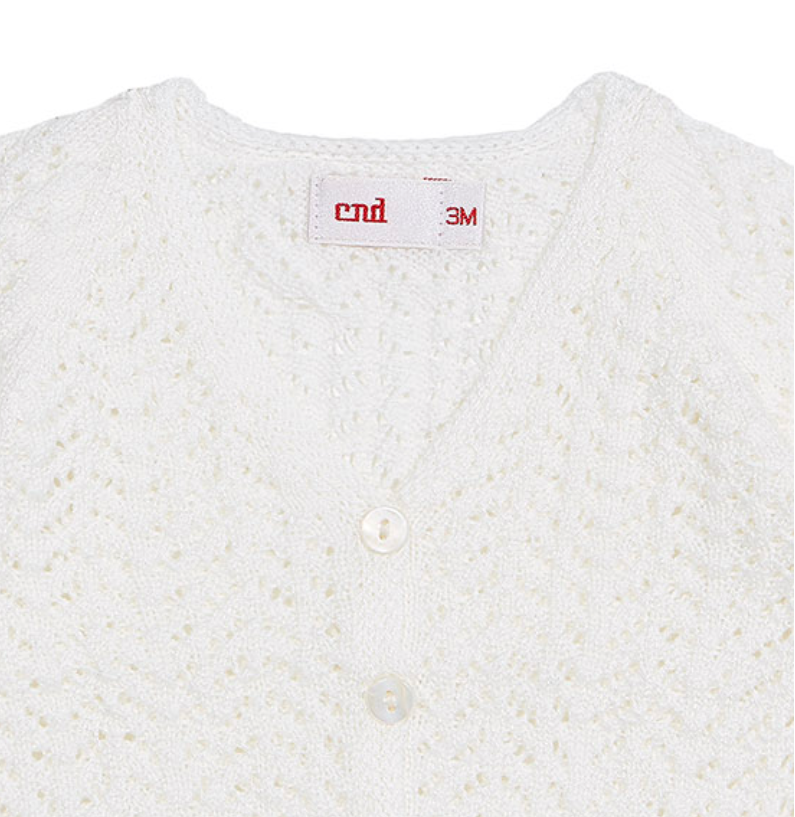 CARDIGAN TRAFORATO