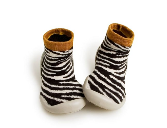 SLIPPERS ZEBRA