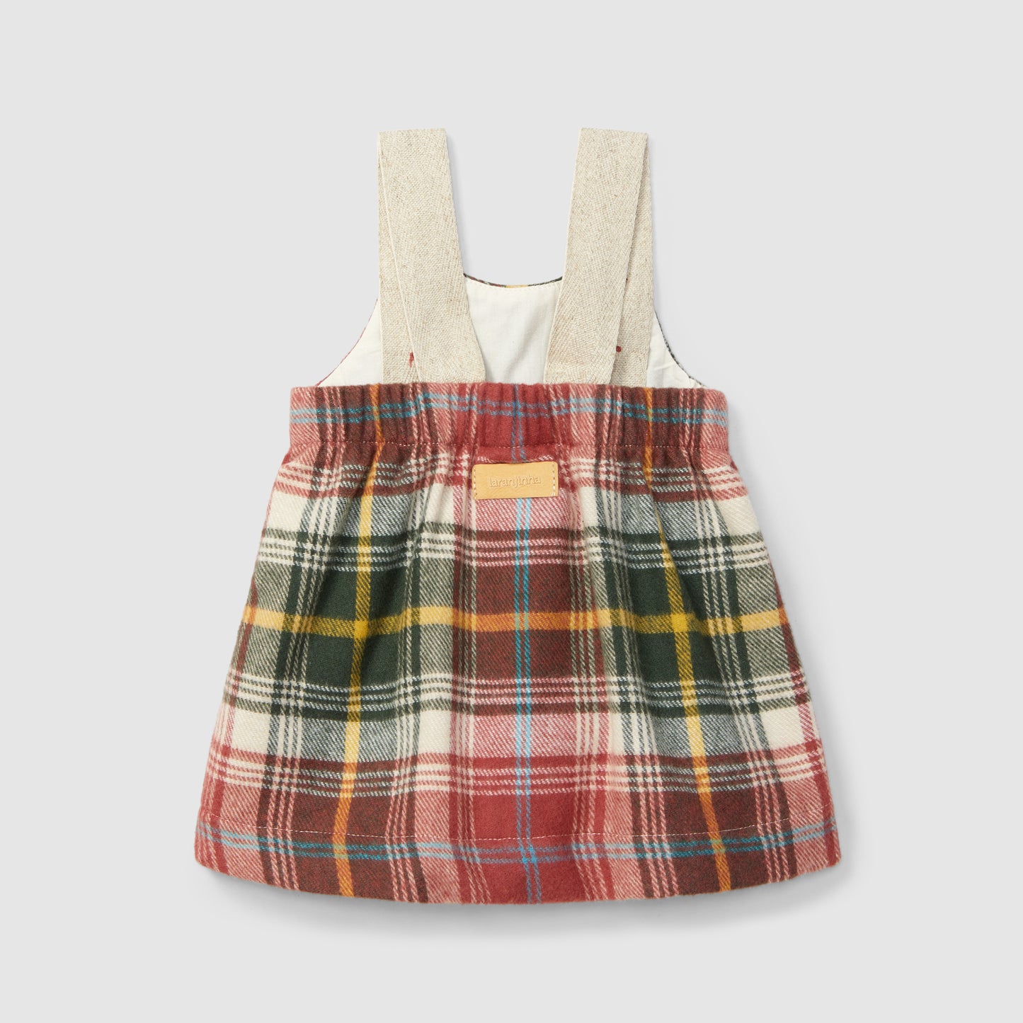 VESTIDO PETO CUADROS