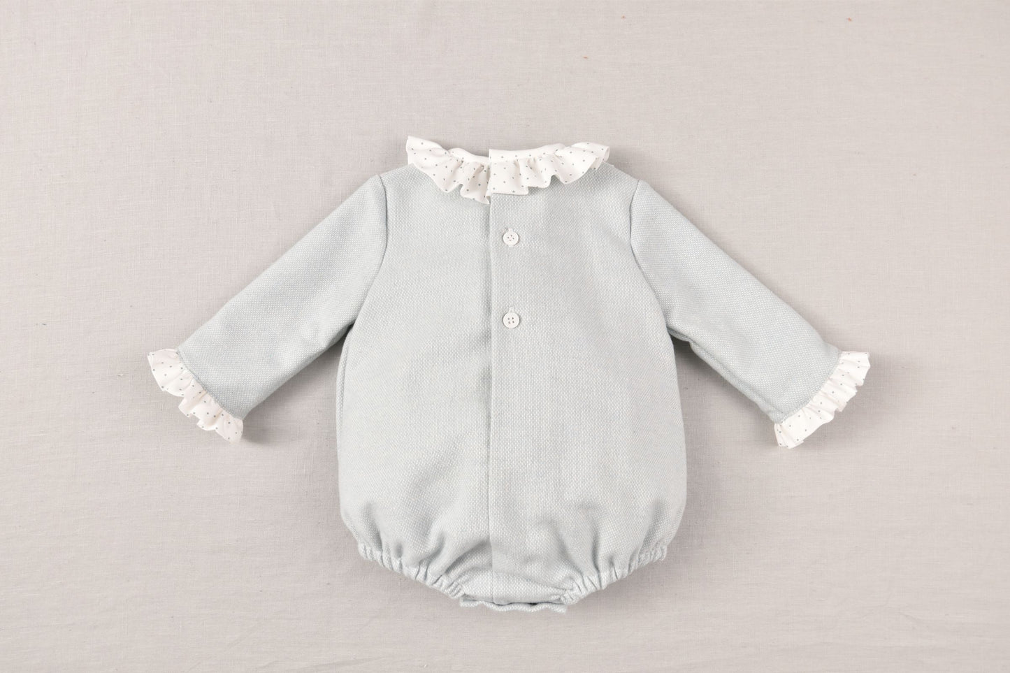 Romper Celeste Elegante