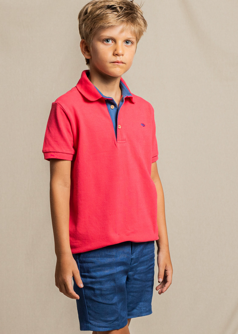 polo verano rojo