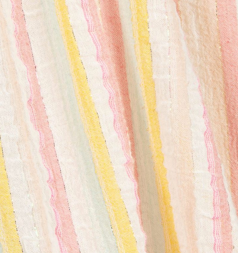 Vestido de Crepe Rosado