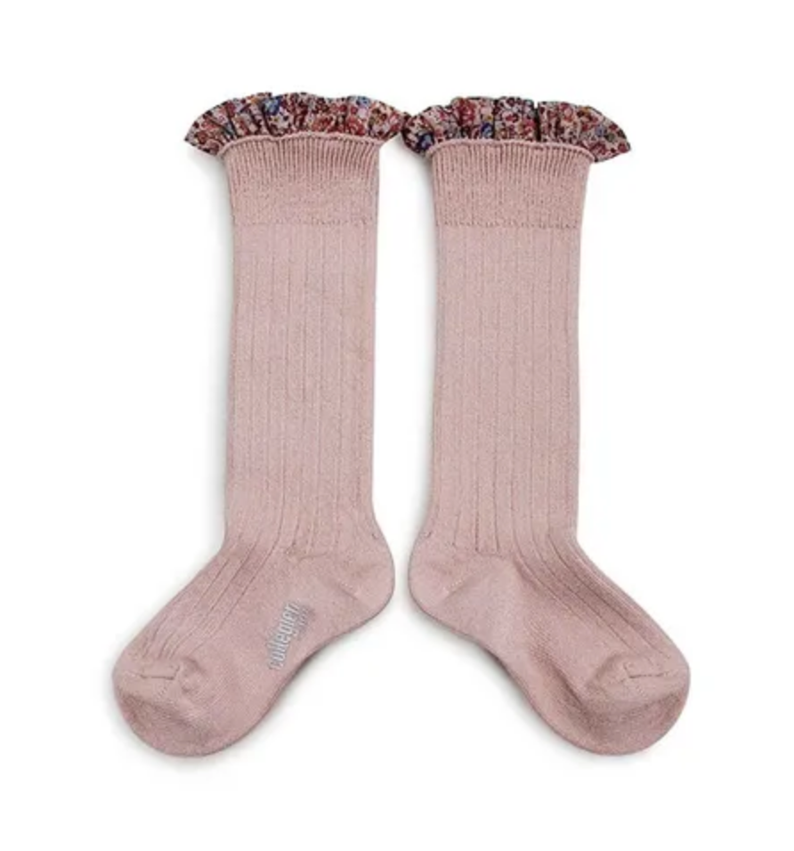 Medias Elizabeth Vieux Rose