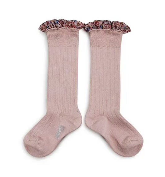 Medias Elizabeth Vieux Rose