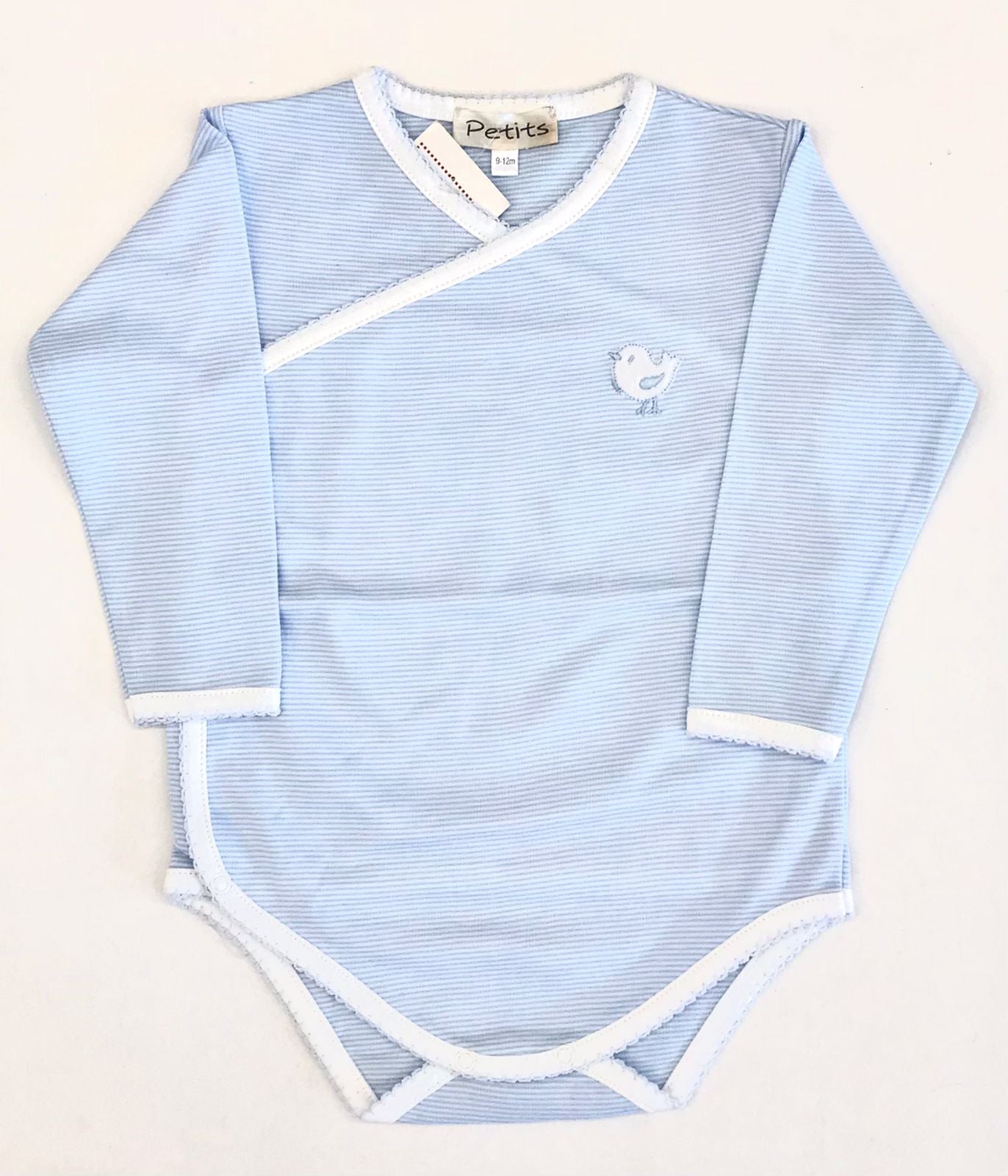 BODY MANGA LARGA A RAYAS