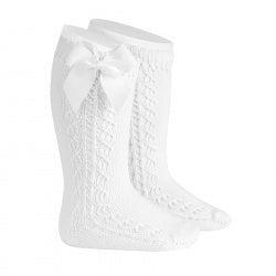 MEDIA CALADA LATERAL CON LAZO 2599/2.