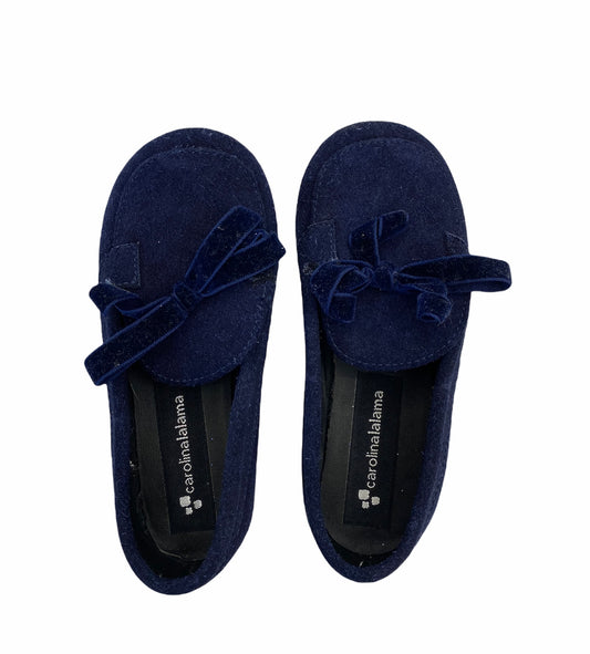 MOCASINES AZUL LAZO