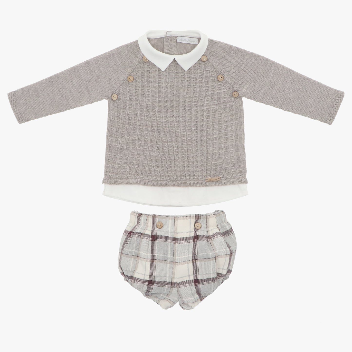 Conjunto Niño Taupe