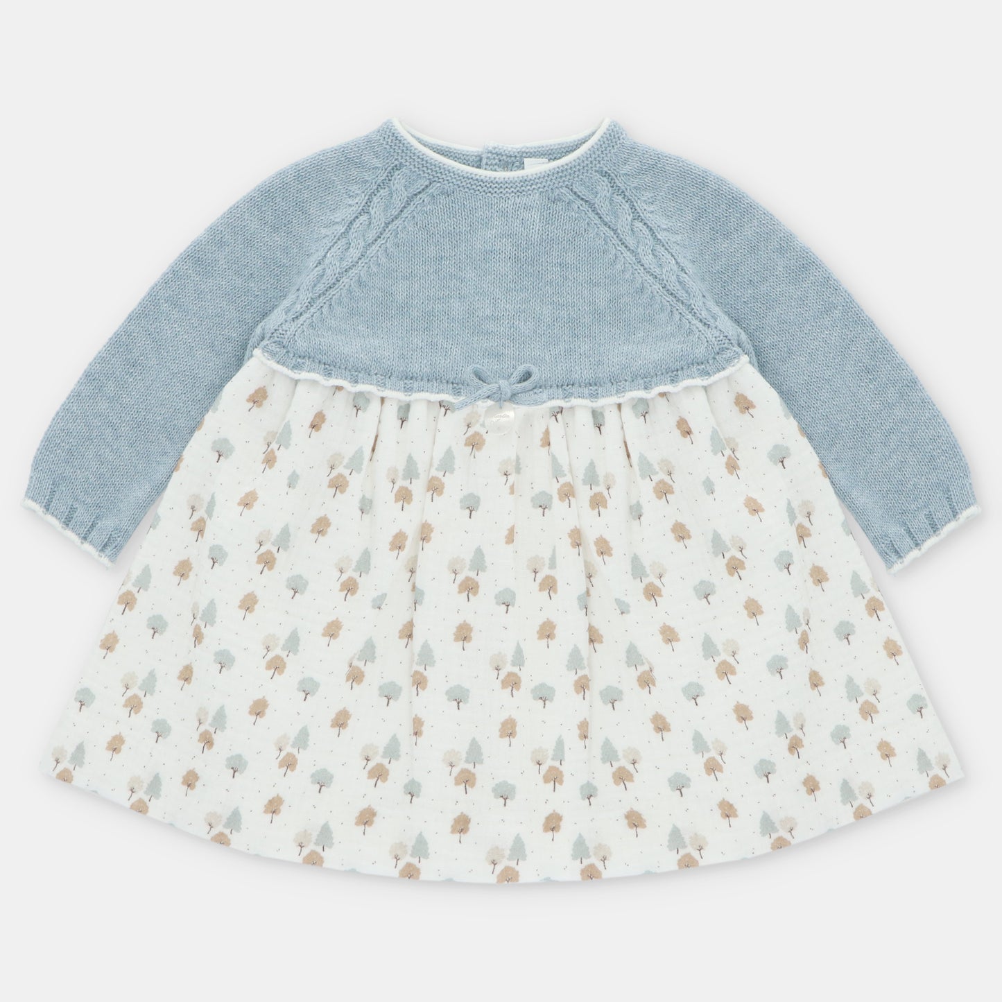 Vestido Punto y Tela Sheffield