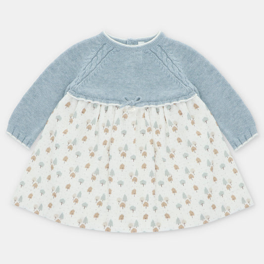 Vestido Punto y Tela Sheffield