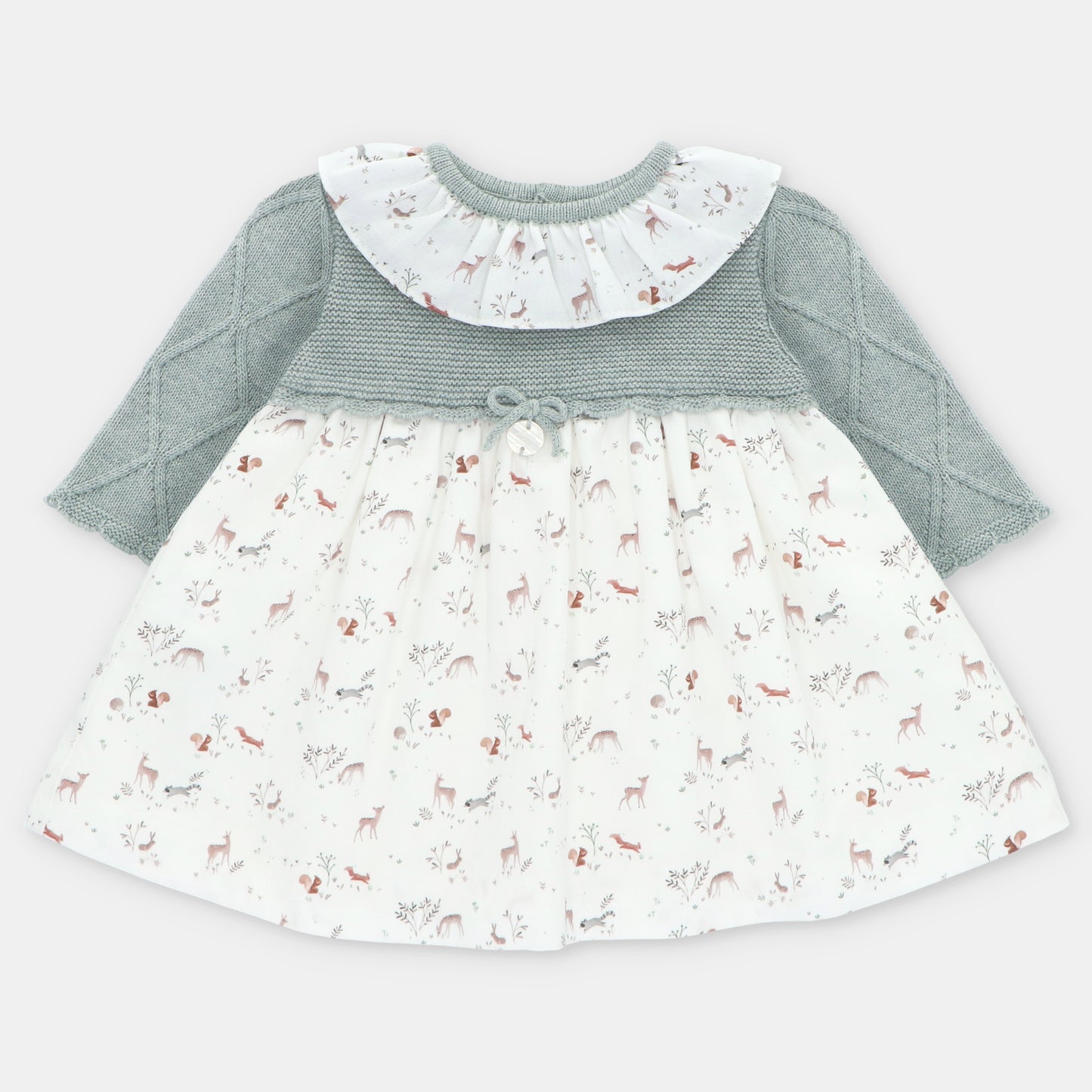 Vestido Punto y Tela York