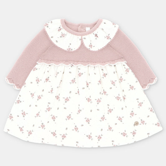 Vestido Punto y Tela Cardiff