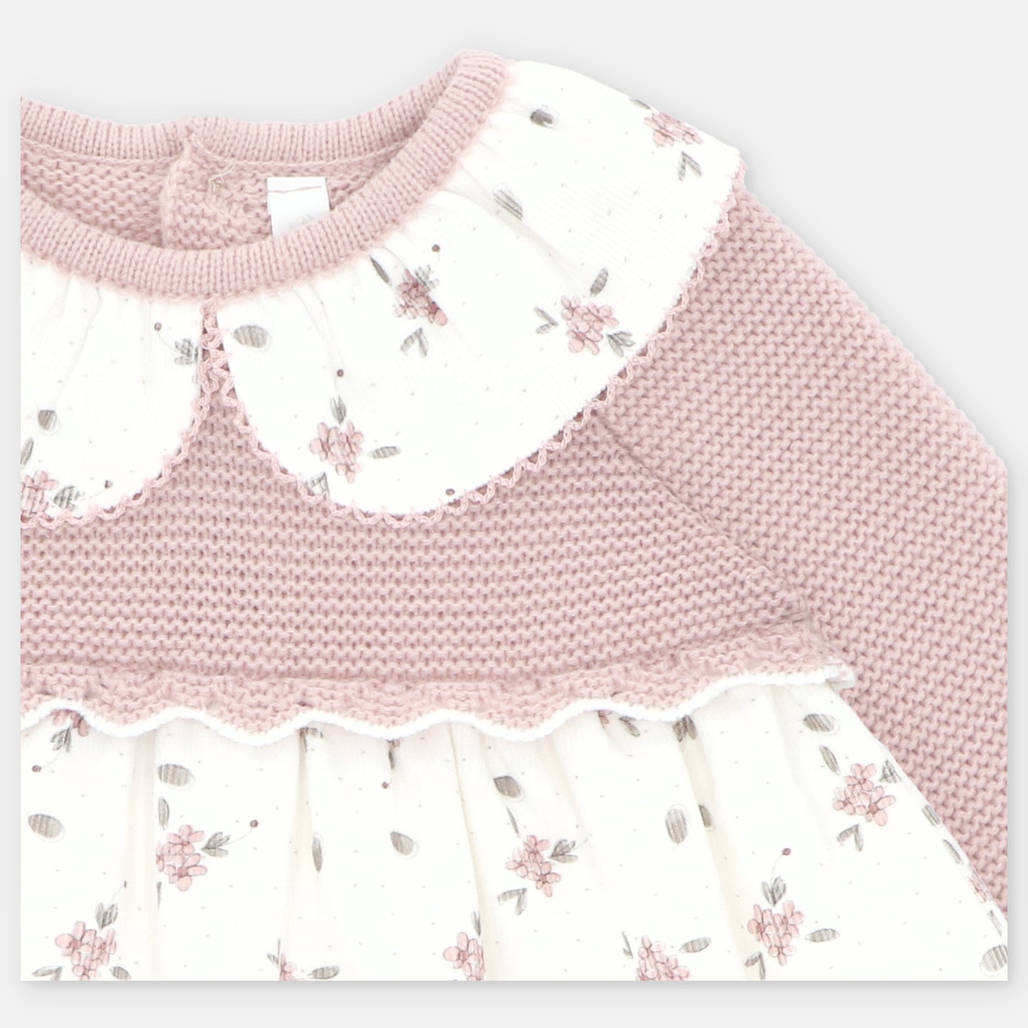 Vestido Punto y Tela Cardiff