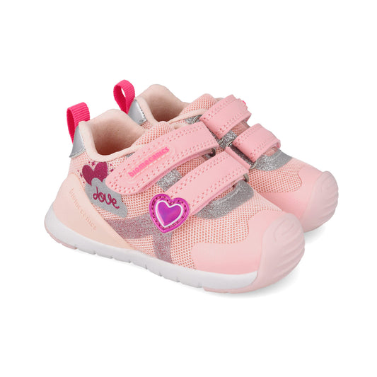 ZAPATOS DEPORTIVOS ROSAS PRIMEROS PASOS