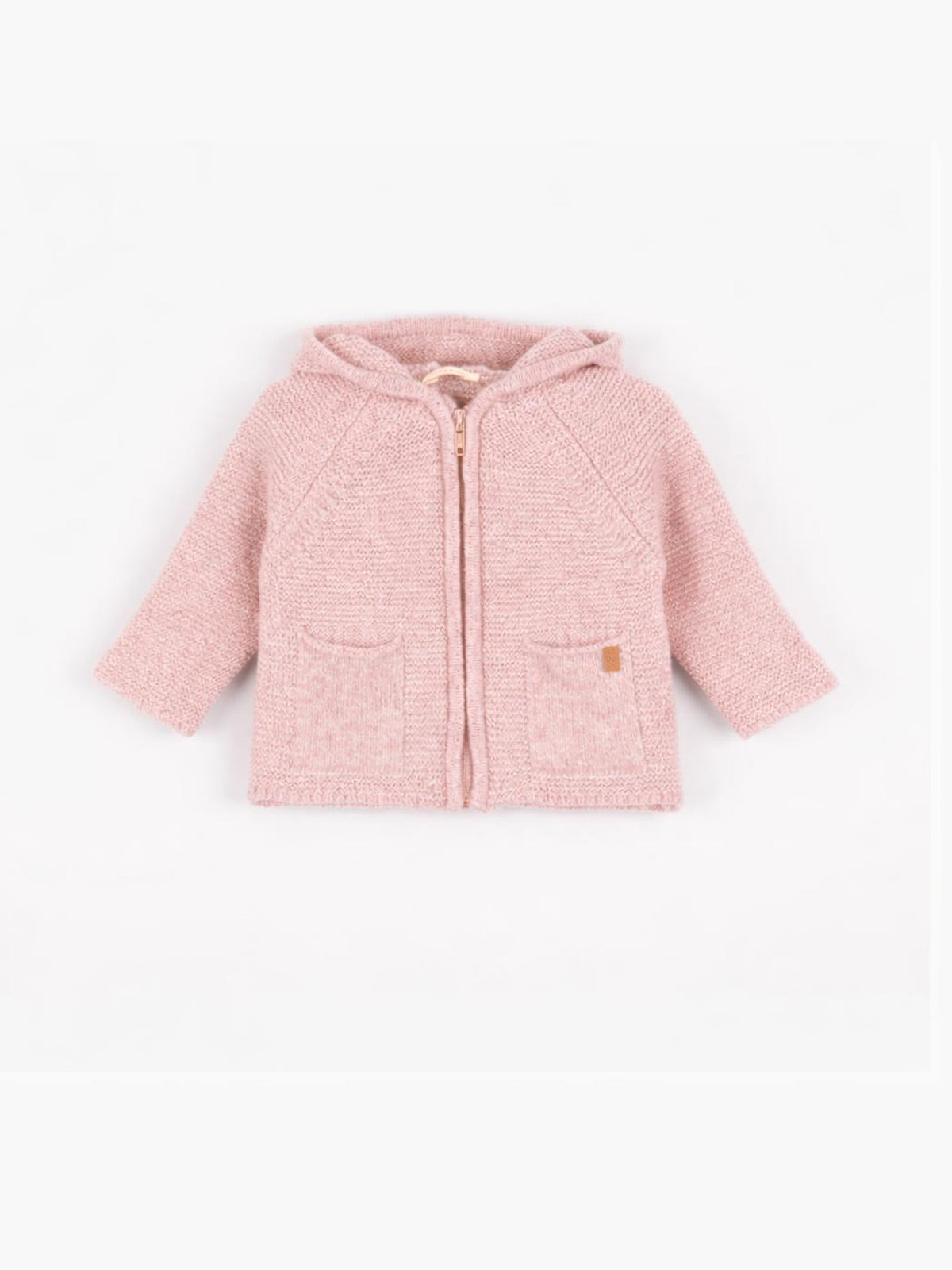 CARDIGAN DE LANA CON CAPUCHA