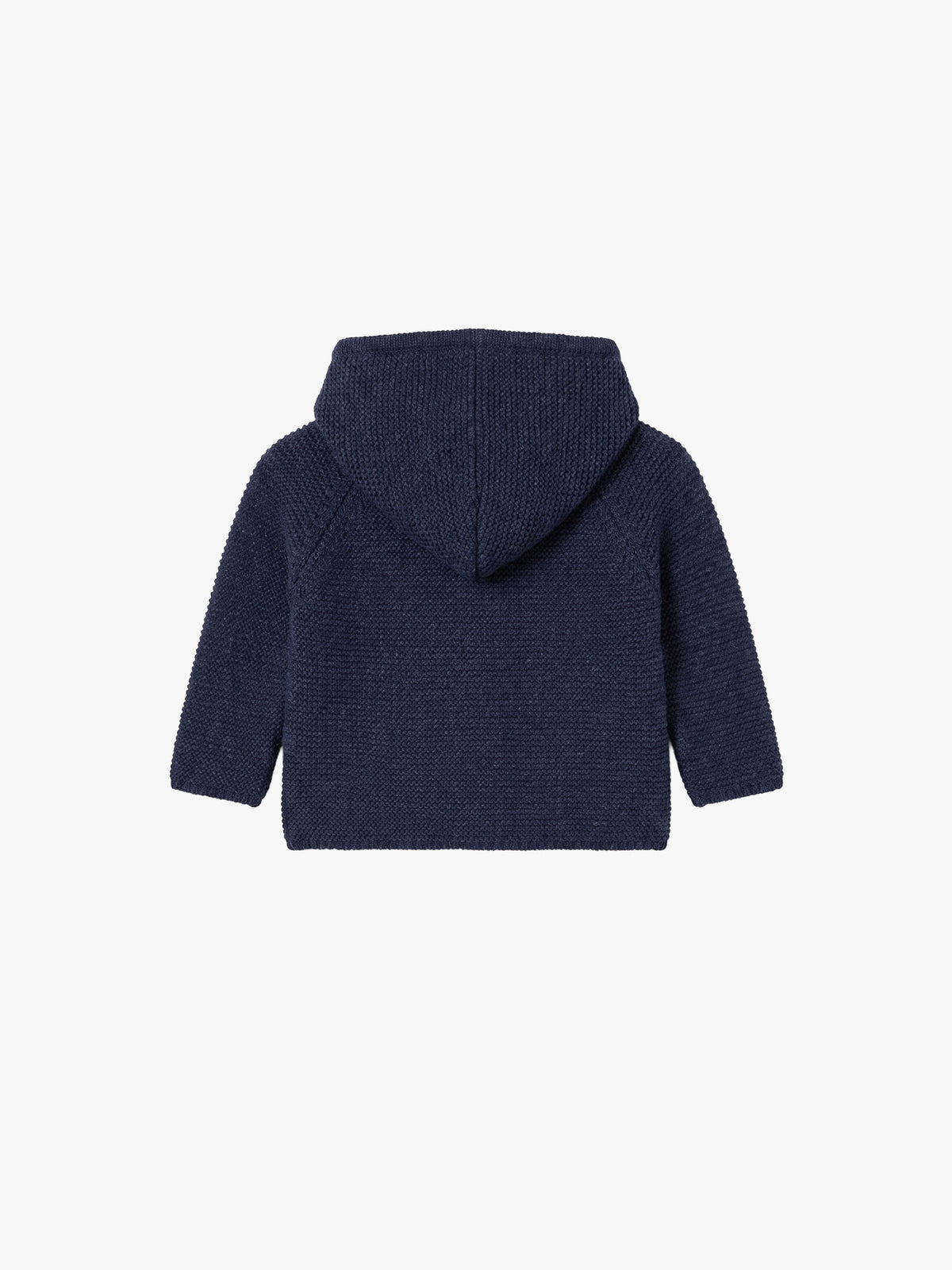 CARDIGAN DE LANA CON CAPUCHA