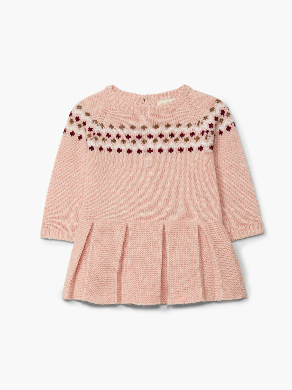 VESTIDO DE LANA EN PUNTO