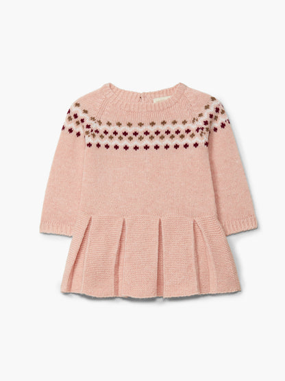 VESTIDO DE LANA EN PUNTO