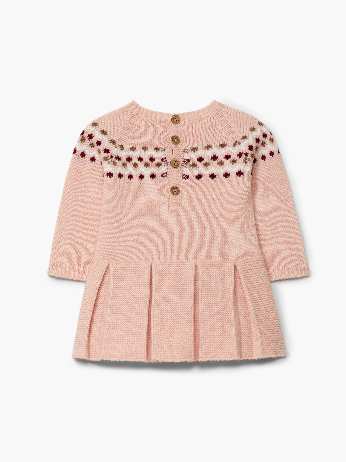 VESTIDO DE LANA EN PUNTO