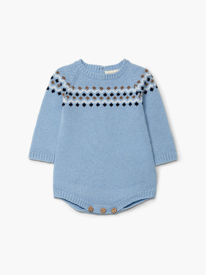 PELELE CORTO JACQUARD DE PUNTO