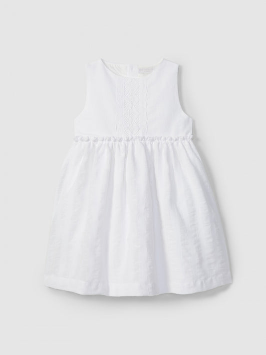 VESTIDO BLANCO PRIMAVERA