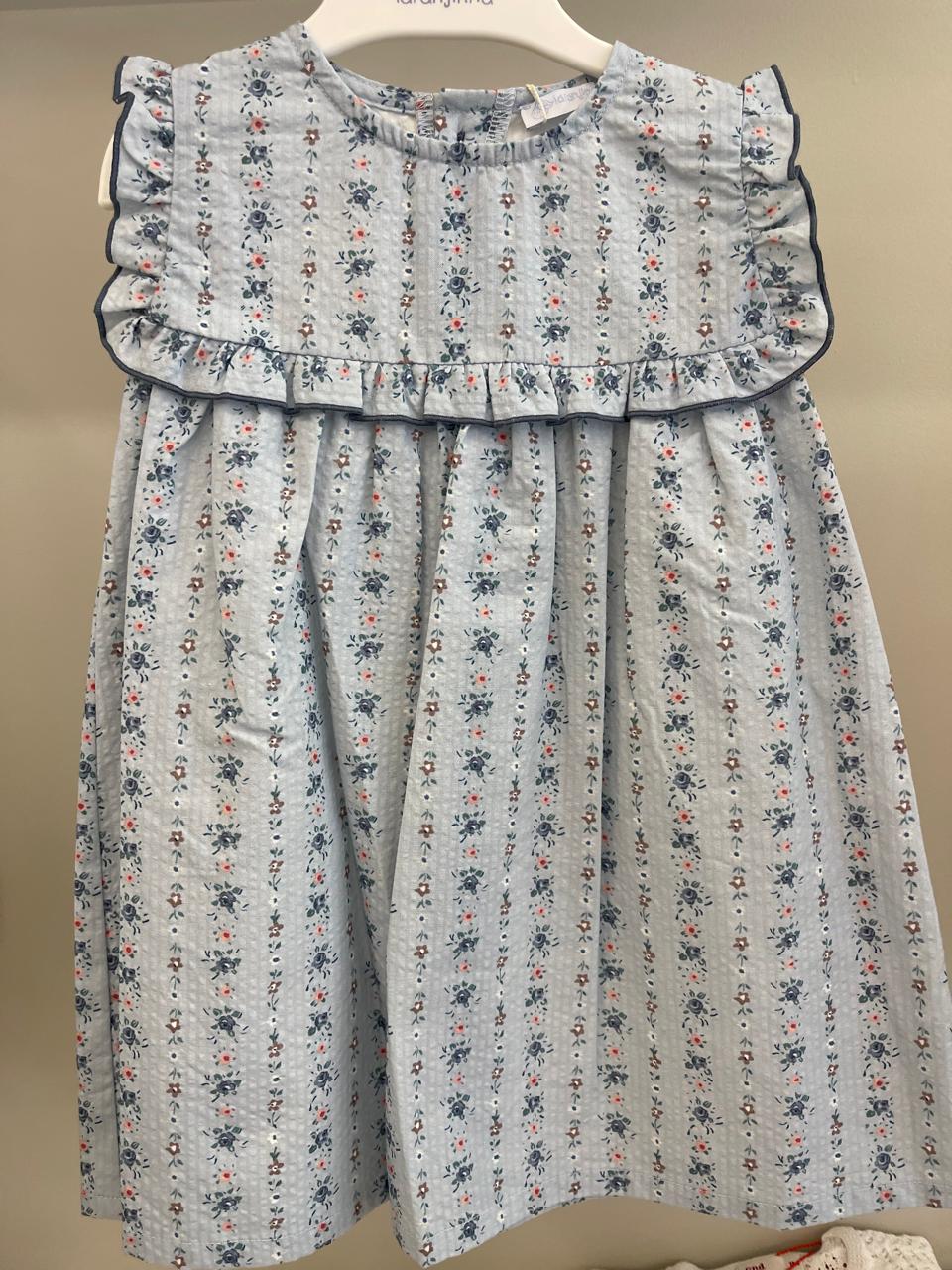 VESTIDO FLOWER BLUE