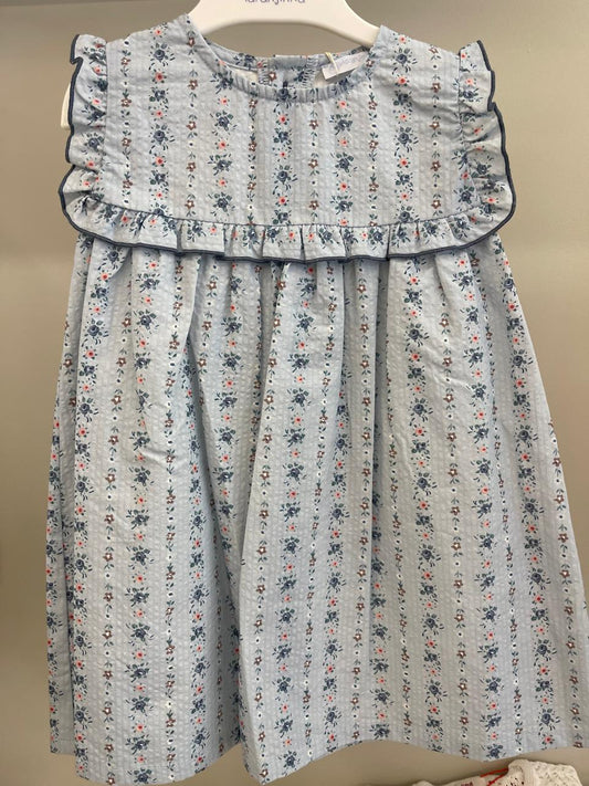 VESTIDO FLOWER BLUE