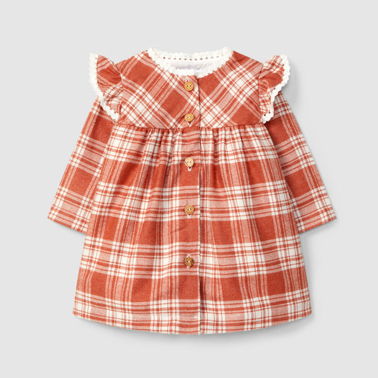 VESTIDO WINTER GUAVA & BLUE