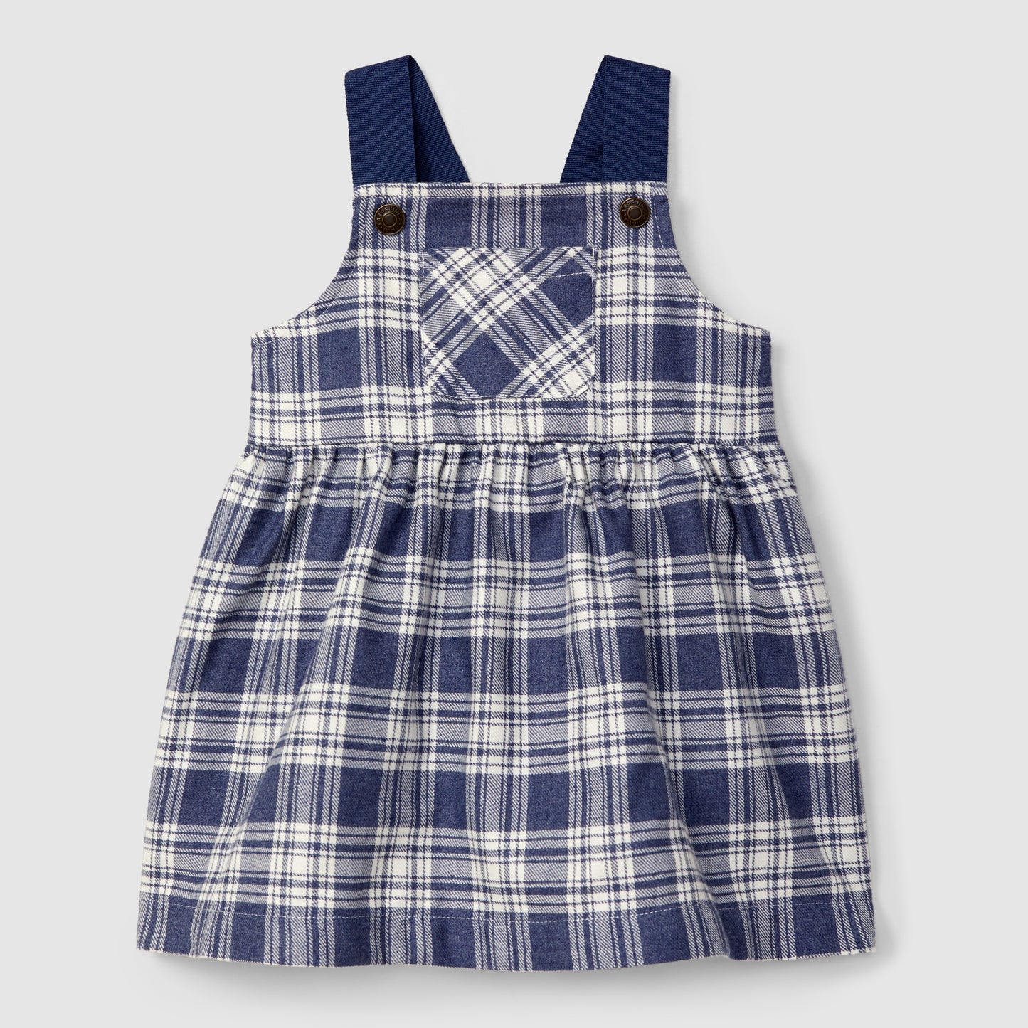 VESTIDO PETO CUADROS