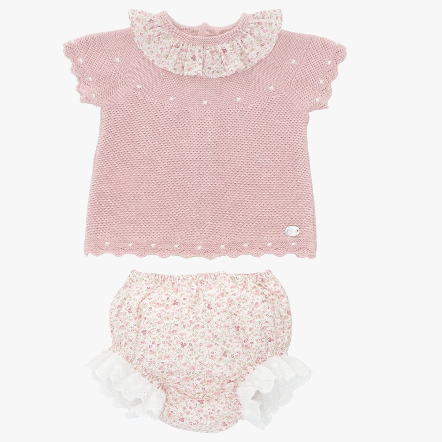 Conjunto tela niña flowerty