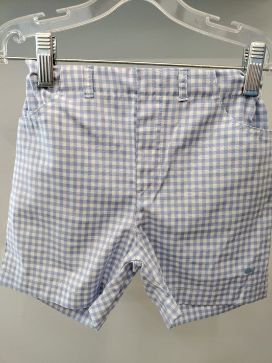 Short Gingham niño