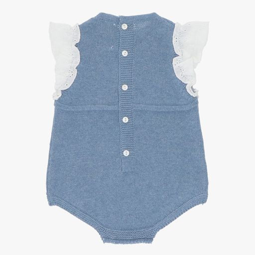 Pelele punto Chambray