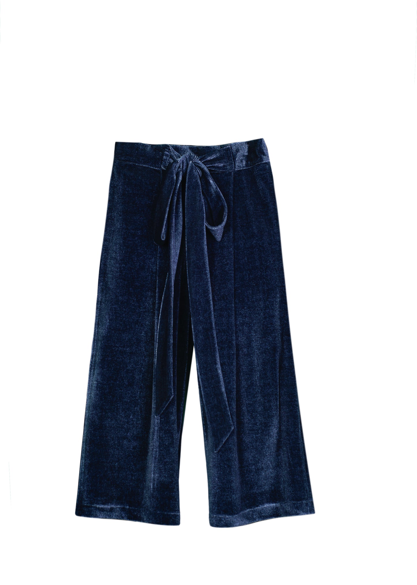 Pantalón azul velour