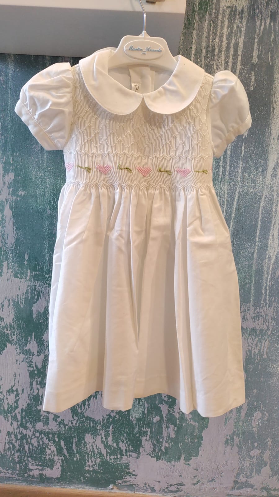 Vestido blanco Petits