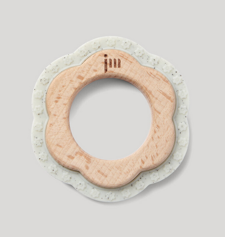 Moonlight Silicone + Wood Teether