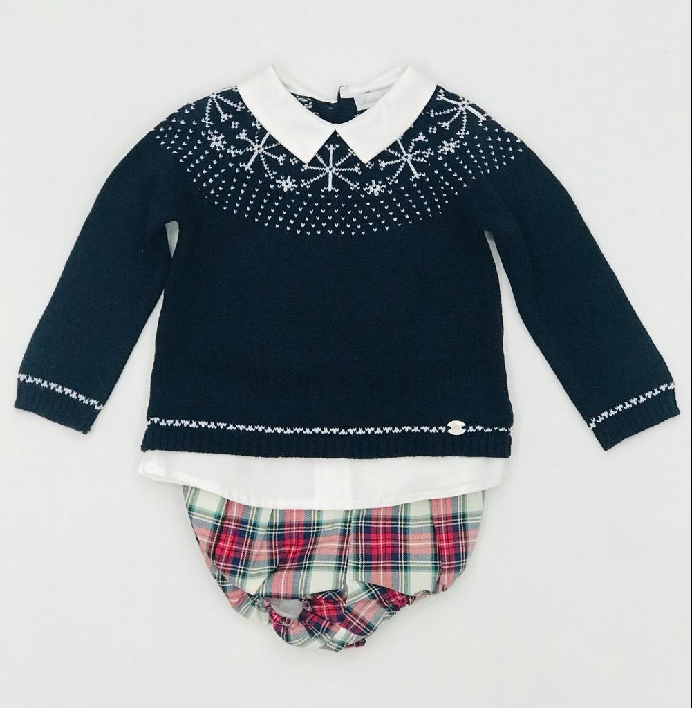 Conjunto niño jacquard