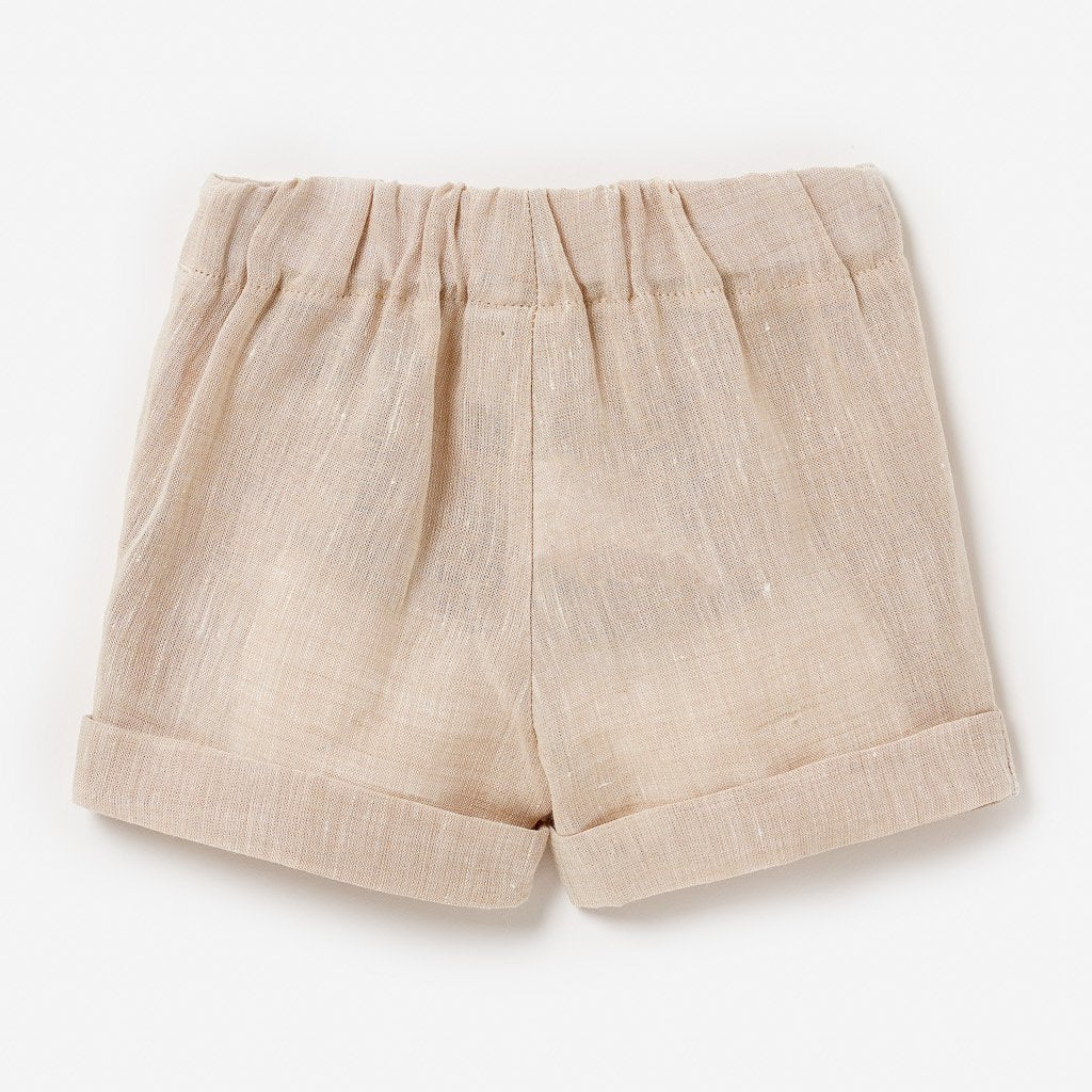 boy linen shorts