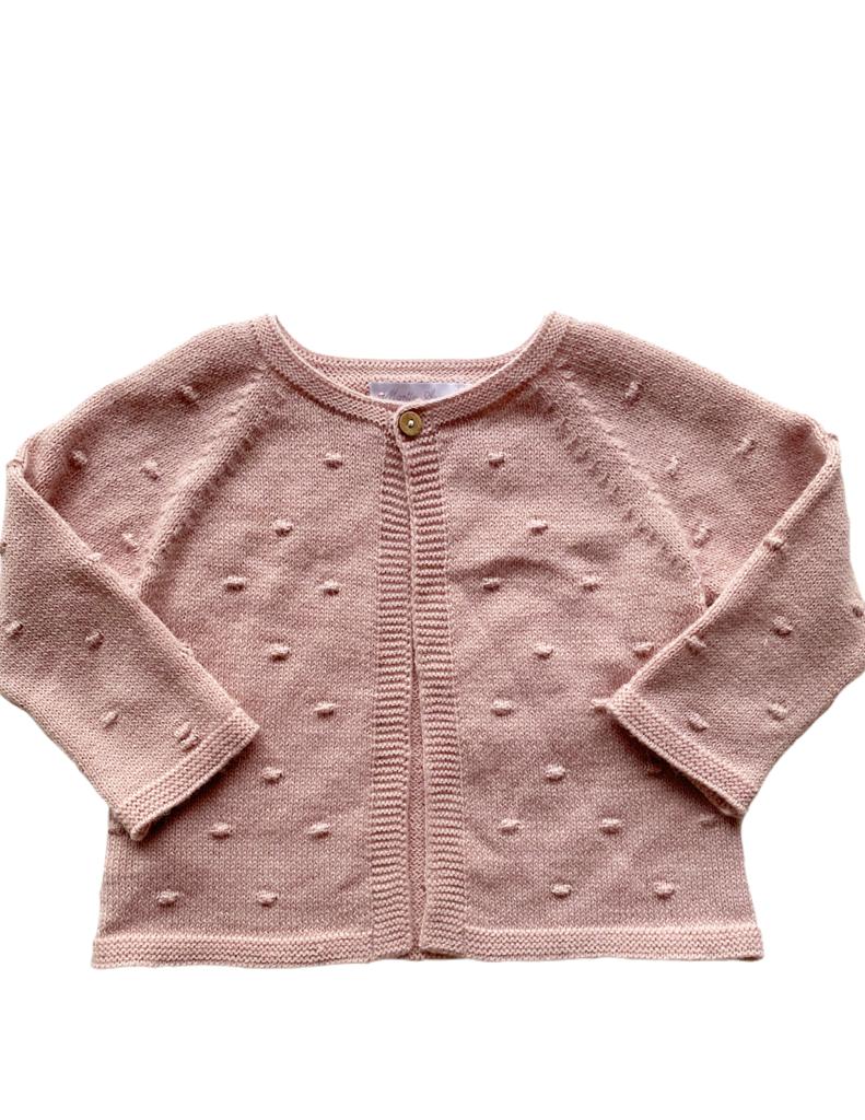 Sweater rosado puntos